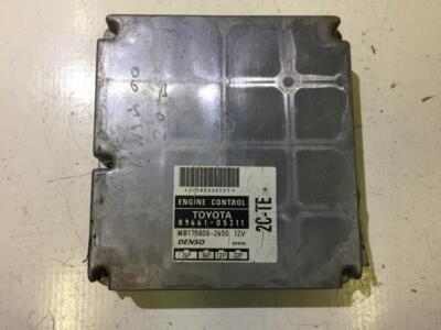 Toyota Avensis 2000 ECU Engine Computer (Engine Control Unit) 8966 #150584-35
