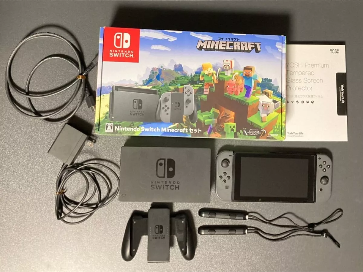 Nintendo Switch Minecraft Set Limited Edition Console(No software