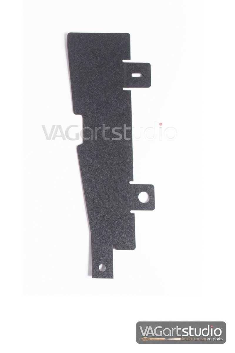 Kühlerpappe Satz VW Golf 1 GTI Luftführungspappe Radiator  