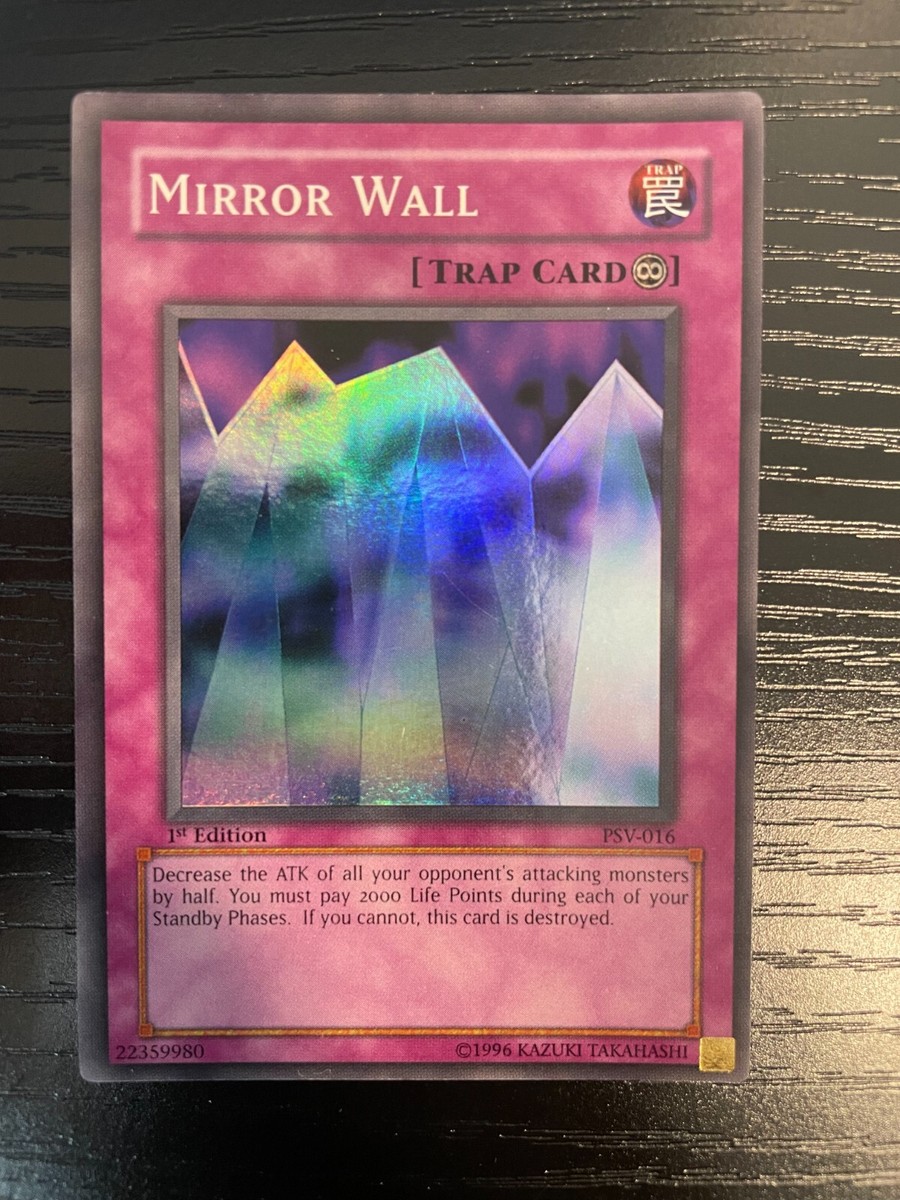 Yugioh l Mirror Wall l 1st Edition PSV-016 | eBay