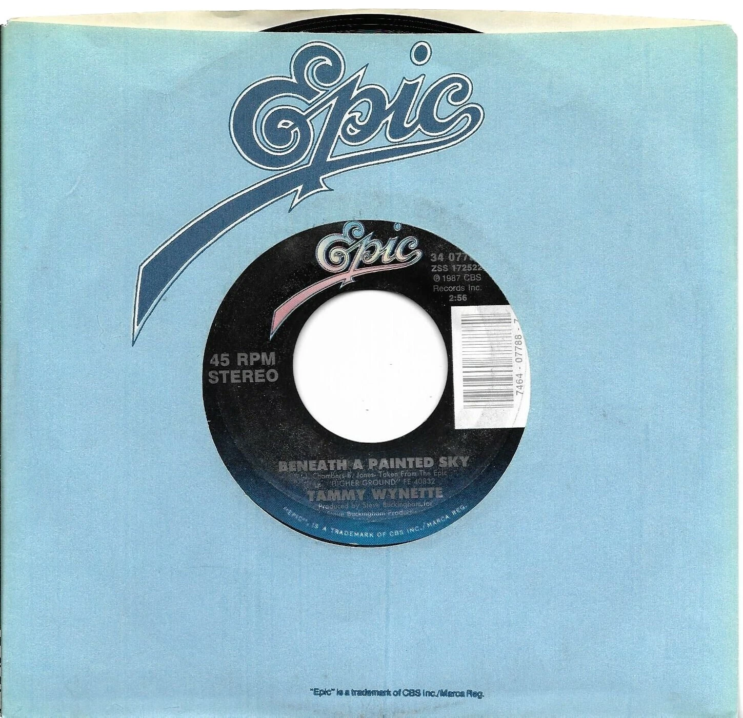 Tammy Wynette país discos de vinilo de velocidad de 45 RPM