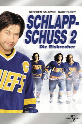 Schlappschuss 2 - Die Eisbrecher Stephen Baldwin, Gary Busey - (VHS Cassette)