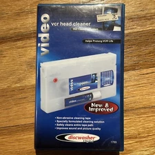 VCR Head Cleaner - Wet Cleaning System - Discwasher Digital - No Liquid