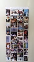 Hanging Photo Gallery, Each Picture Is In Its Own Pocket To Protect The Picture, Hanging Photo Gallery, Each Picture Is In Its Own Pocket To Protect The Picture,