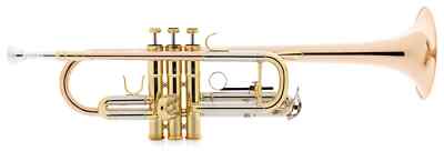 C Trompete lackiert Mundstück Jazztrompete Gigbag Zubehör Messing Brass Koffer