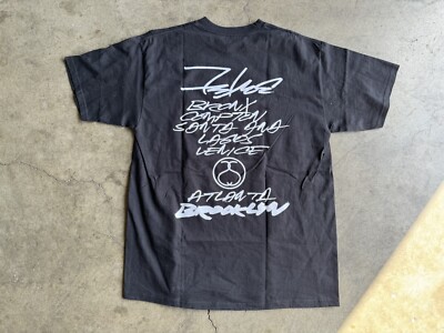DS Futura x Stussy World Tour T-shirt sz Large Black | eBay