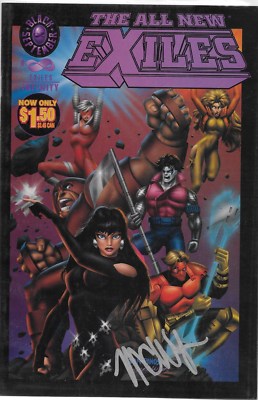 The All New Exiles No.1 / 1995 Signed by M.C. Wyman with Certificate