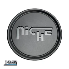 Niche Wheel Center Cap Matte Black w/ Gloss Black Logo 1005-62MBL