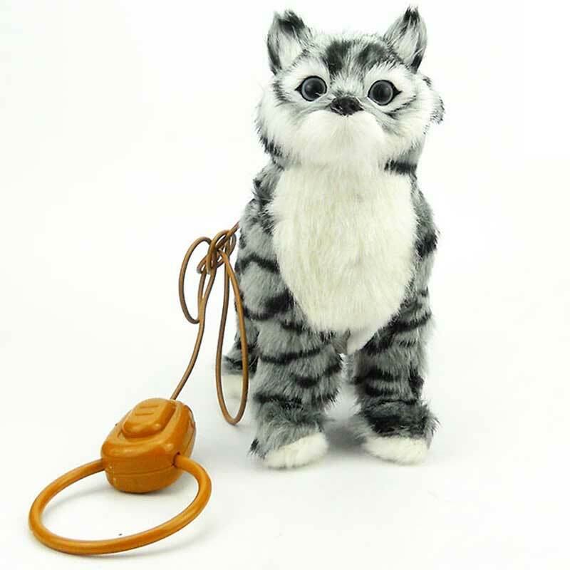 Sigikids シギキッド CAT WALK-PETS Amazon.com: Interactive Electronic Plush Toy Walking and