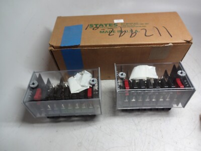 States C4-208-k-b Test Switch MTS Type Back Connect Black