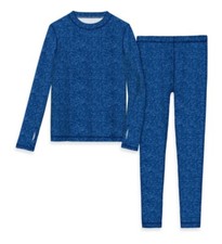 Athletic Works Boys Thermal Underwear Set Gray Camouflage M 8 Soft Boys