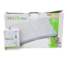 Nintendo Wii Fit Plus Balance Board In Original Box With Wii Fit Game