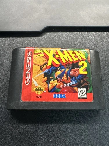 X-Men 2 Clone Wars SEGA Genesis Mega Hit Series 1997 Cartridge Only Tested