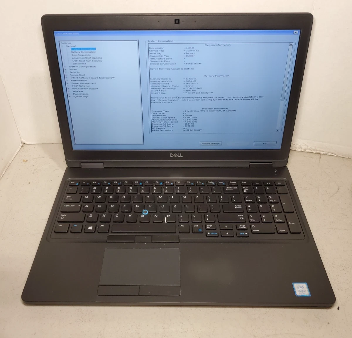 Dell Intel Core i5 8th Gen. HDD (Hard Disk Drive) PC Laptops