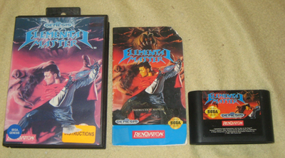 #ad Elemental Master Complete in Box for Sega Genesis. Authentic. Clean Tested. RARE $269.99