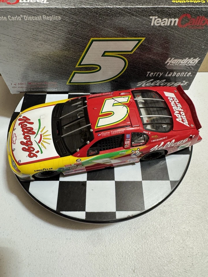 Terry Labonte #5 Kellogg’s Team Caliber 2000 1/24 Nascar Diecast READ* - Image 4 of 4