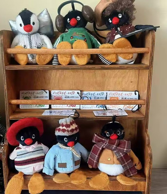 Pingu 45th Anniversary Vintage OOTD Series Plush Doll Confirmed Choose Character
