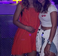 Free People Priscilla Ruffled Crochet Mini Dress Small S $128 F17Y06106 NWT