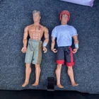 Vintage 1998 Mattel Max Steel (GI Joe Style) 12" Doll Action Figure Lot Of 2