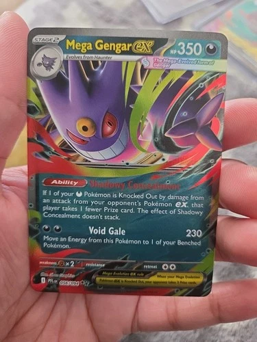 Mega Gengar EX 056/094 Me02: Phantasmal Flames Holo