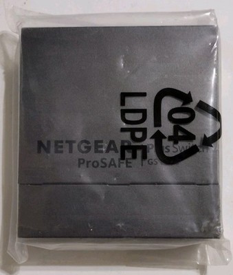 NETGEAR ProSafe Plus Switch Model GS105E V2 5-port Gigabit Ethernet NO BOX OR AC
