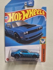 2023 Hot Wheels 151/250 HKJ54 '18 Dodge Challenger SRT Demon Muscle Mania 6/10