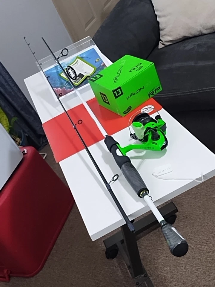 Новый спиннинг удочка Lew's Mach 6' Med 4-12 фунтов и катушка калон RP - Изображение 4 из 4