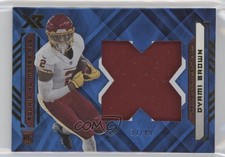 2021 Panini XR Rookie XL Materials Blue 32/49 Dyami Brown #RXL-DBR 0sv5