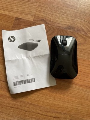 HP Wireless USB Dongle Maus schwarz 1 AA Akku erforderlich