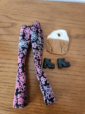 Beat Street Fashion Barbie 2003 Mattel B8239 Floral Pants Purse Heels