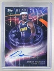 DaRon Holmes II 2025 Topps Midnight Dusk Stroke of Midnight Auto 14/75 JERSEY #