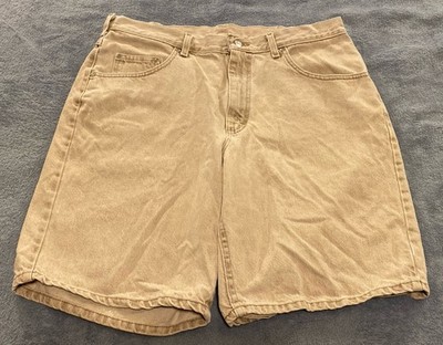 Riveted By Lee Thrashed Shorts Light Washed Men s Grunge Y2K Vtg. Size 36 Shorts