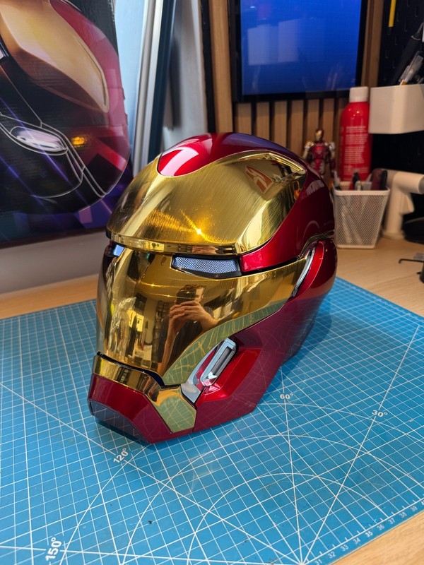 Iron Man MK50 Helmet Mask GOLD - Voice Activated - Latest Model - Brand New