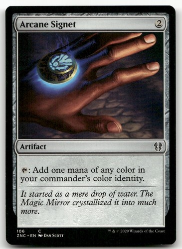 Arcane Signet - Commander: Zendikar Rising #106