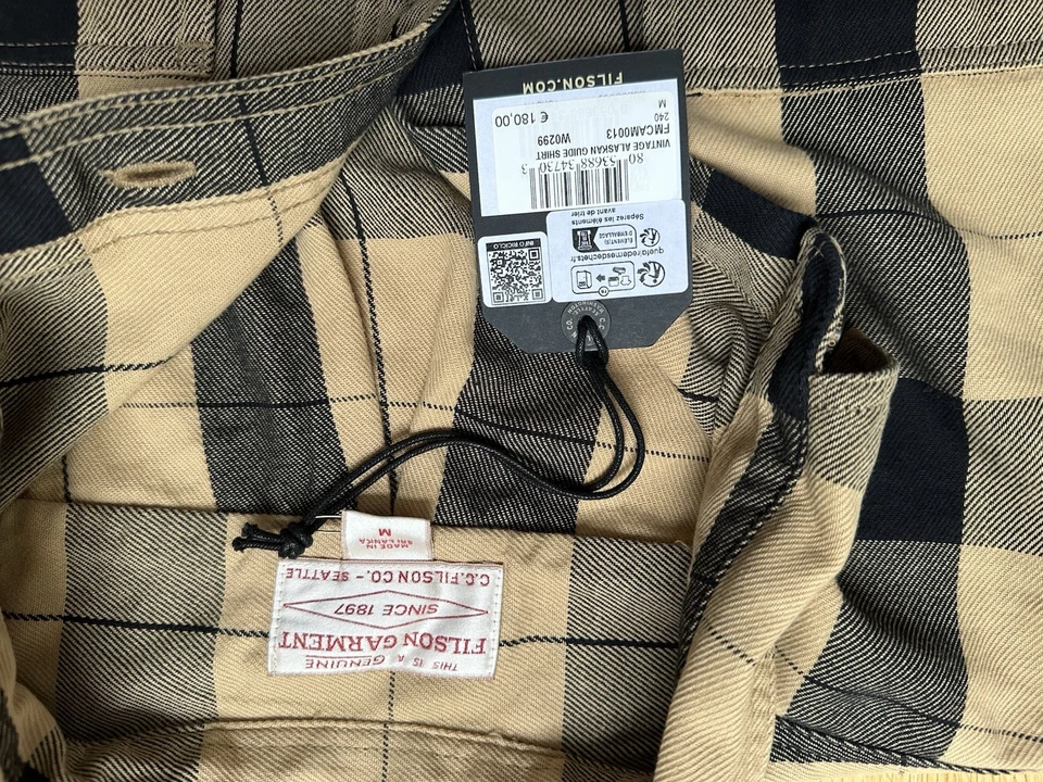 Filson - Alaskan Guide Shirt Vintage Wash / Flannel Hemd - M - Bild 3 von 4