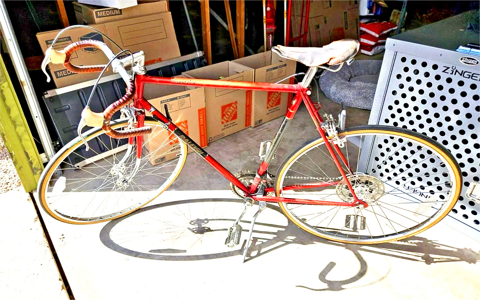 1972 Raleigh Grand Prix Road Bike All Original Parts Brooks 