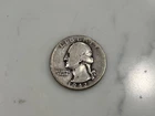1942 United States Washington Quarter .900 Silver 25 Cents Coin