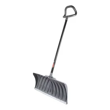Manufacturer Varies Snow Shovel, 27 in W x Steel Blade, 44 in L Steel Handle