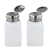 2pcs 200ml Liquid Push Alcohol Dispenser Solder Flux Bottle Cleaner Anti-Reflux