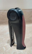 Stapler Boston Grip Stand Up Stapler Hand Held Black Non-slip Vintage
