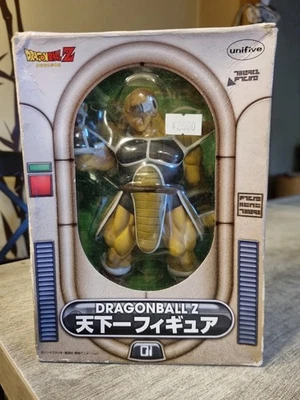 dragon ball z unifive nappa figurine en très bon état,boite abimée - Photo 1/4