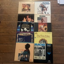 Lot Of 10 Laserdisc Movies Various Titles Lot 2