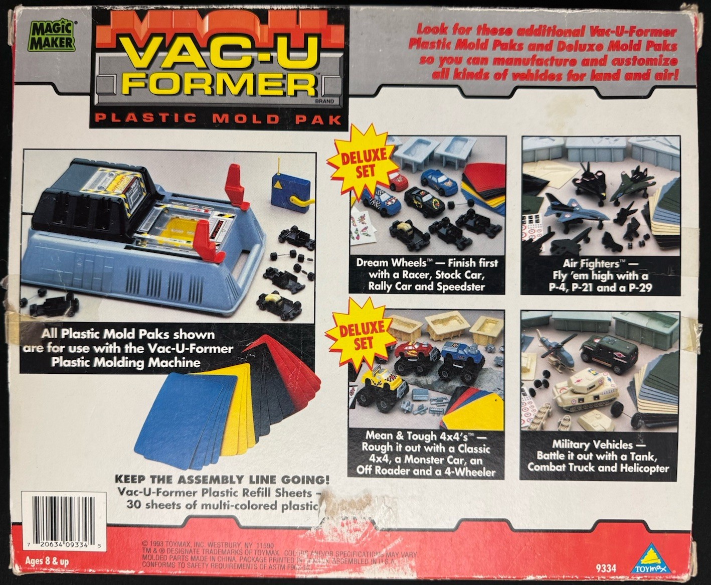 Vac-U Former Plastic Mold Pak - Military Vehicles - 9334 | eBay