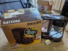 Philips HD5124 Filter Coffee Machine 1.2L 12 Cup 900W Timer Glass Carafe