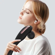 Handheld Back Massager – Waterproof, 20 Patterns, 8 Speeds Personal Vibration Ma