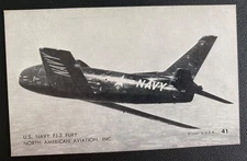 Mint USA Real Picture Postcard US Navy FK-3 North American Aviation