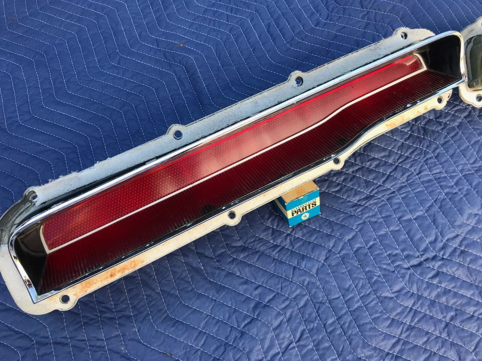 1970 Dodge Charger 500 R/T used B Body Tail Light Set Nice! - Image 2 of 4