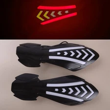 Kit Motorcycle Handguard Handlebar With Dynamic Flowing Turn Signals Light
