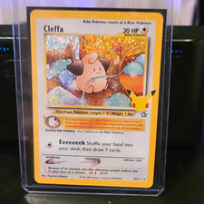 Nintendo Pokemon TCG Cleffa 20/111 Rare Holo EN Neo Genesis 2000 30 HP