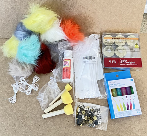 Multipurpose Craft Supplies Lot Some New Some Open Box Please See Photos